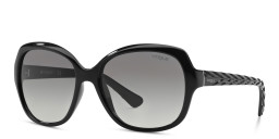 Vogue Eyewear Square Sunglasses in Black – Product Photo 2