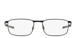 Shop Oakley Barrelhouse™ Rectangle Eyeglasses in Matte Black online.