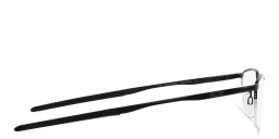 Oakley Barrelhouse™ Half-Rim Rectangle Eyeglasses in Matte Black – Product Photo 4