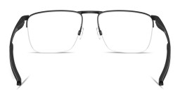 Oakley Voon Wide Half-Rim Square Eyeglasses in Black – Product Photo 4