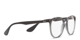 Shop Ray-Ban Erika Round Eyeglasses in Transparent Grey online.