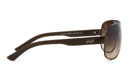 Shop Armani Exchange Pilot Sunglasses in Brown online.