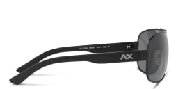 تسوق نظارات شمسية واسعة طراز أفياتور بشعار A|X أرماني إكستشينج بلون أسود أونلاين.
