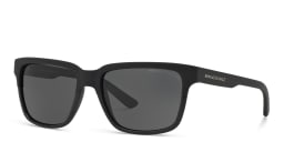 Shop Armani Exchange Unisex Square Sunglasses in Brown online.