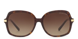 Shop Michael Kors Adrianna II Square Sunglasses in Havana online.