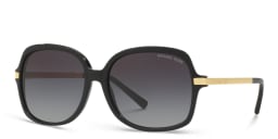 Shop Michael Kors Adrianna II Square Sunglasses in Black online.