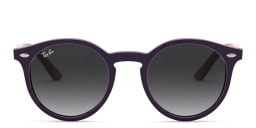 Shop Ray-Ban Junior Kids Panthos Sunglasses in Violet online.