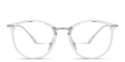 Shop Ray-Ban Optics Panthos Eyeglasses in Transparent online.