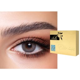 Shop Bella ELITE Monthly Color Contact Lenses - Gray Beige in Gray Beige online.