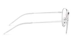 Shop Ray-Ban Unisex Panthos Eyeglasses in Black On Silver online.
