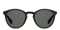 Shop Polaroid Round Sunglasses in Black online.