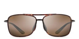 Shop Maui Jim Kaupo Gap Unisex Aviator Sunglasses in Tortoise online.