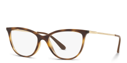 Shop Vogue Eyewear Cat-Eye Eyeglasses in Tortoise online.