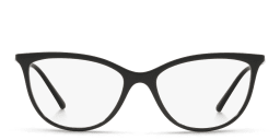Shop Vogue Eyewear Cat-Eye Eyeglasses in Black online.