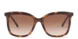 Shop Michael Kors Zermatt Square Sunglasses in Havana online.