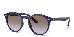 Shop Ray-Ban Logo Kids Panthos Sunglasses in Violet online.