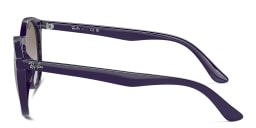 Shop Ray-Ban Logo Kids Panthos Sunglasses in Violet online.