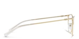 Shop Armani Exchange Cat-Eye Eyeglasses in Gold online.