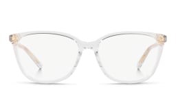 Shop Michael Kors Santa Clara Square Eyeglasses in Clear online.