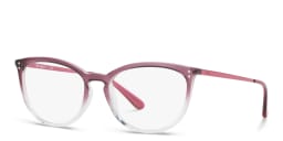 Shop Vogue Eyewear Cat-Eye Eyeglasses in Purple online.