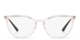 Shop Vogue Eyewear Cat-Eye Eyeglasses in Silver online.