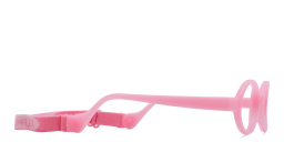 Shop Mira Flex Kids Round Eyeglasses in Pink online.