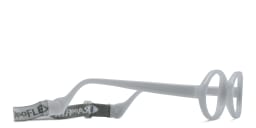 Shop Mira Flex Kids Round Eyeglasses in Grey online.