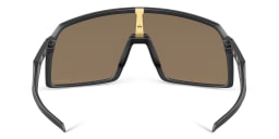 Shop Oakley Sutro Oversized Wide Mask Sunglasses in Matte Carbon online.