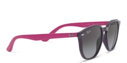 Shop Ray-Ban Junior Kids Irregular Sunglasses in Violet online.
