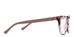 Shop EYE'M Cat Eye Eyeglasses in Nude online.