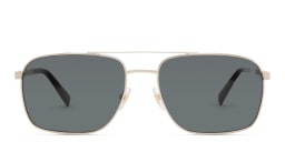 Shop EYE'M Square Sunglasses in Gold online.