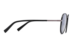 Shop EYE'M Round Sunglasses in Gunmetal online.