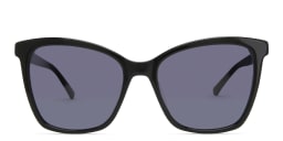 Shop EYE'M Cat Eye Sunglasses in Black/Grey online.