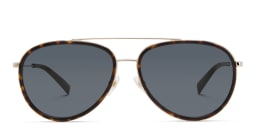Shop EYE'M Unisex Aviator Sunglasses in Havana/Green online.