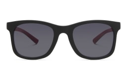 Shop EYE'M Kids Square Sunglasses in Black online.