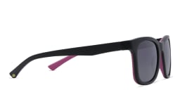 Shop EYE'M Kids Square Sunglasses in Black online.