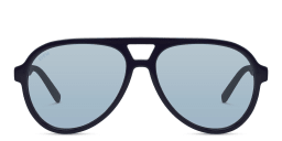 Shop EYE'M Kids Aviator Sunglasses in Blue/Azuzr Azure online.