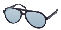 Shop EYE'M Kids Aviator Sunglasses in Blue online.