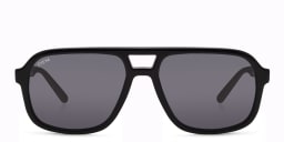 Shop EYE'M Kids Aviator Sunglasses in Black/Grey online.