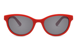 Shop EYE'M Kids Cat Eye Sunglasses in Red online.