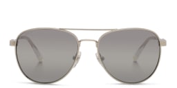 Shop EYE'M Kids Aviator Sunglasses in Silver/Grey Silver online.