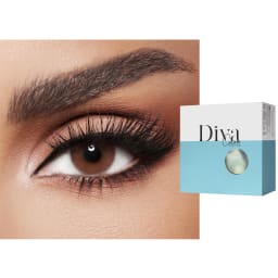 Shop DIVA Monthly Color Contact Lenses - Amande in Amande online.
