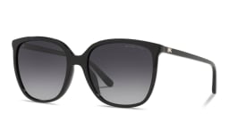 Shop Michael Kors Anaheim Square Sunglasses in Black online.