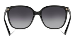Shop Michael Kors Anaheim Square Sunglasses in Black online.