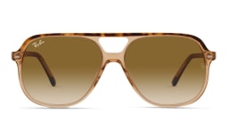 Shop Ray-Ban Bill Unisex Square Sunglasses in Havana online.