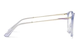Shop Vogue Eyewear Cat-Eye Eyeglasses in Purple online.