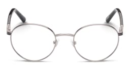 Shop Guess Round Eyeglasses in Silver online.