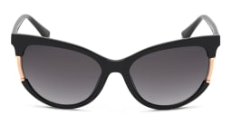 Shop Guess Cat-Eye Sunglasses in Black online.