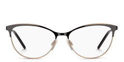 Shop Hugo Boss Wide Cat-Eye Eyeglasses in Black online.