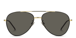 Shop Tommy Hilfiger Aviator Sunglasses in Black online.